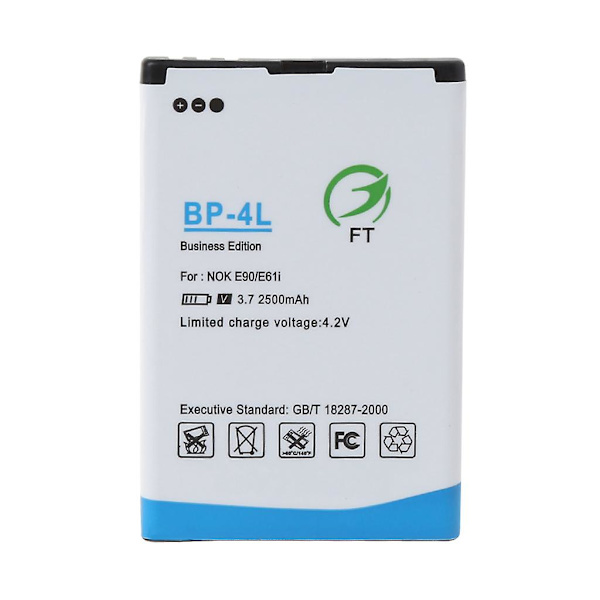 2500mah Bp-4l erstatnings Li-ion-batteri for 96/112 LED-kamera videolys