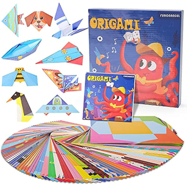 Presenter för 6 7 8 9 10 11 år gamla pojkar flickor barn konst och hantverk för flickor pojkar åldrarna 8-12 Origami pappershantverk för barn åldrarna 4-8 Hantverkspapper för 8 9 1