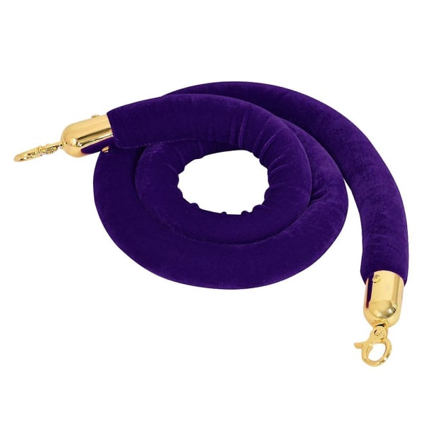 Purple Rope Barrier 59.0 Inches