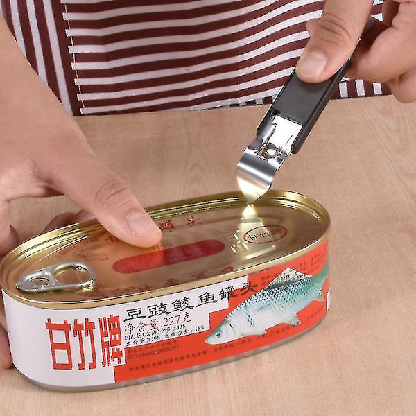 Xinxu magnetiske flaskeåbnere, dåseåbner, lille flaskeåbner i rustfrit stål med magnet (3 stk., sort)