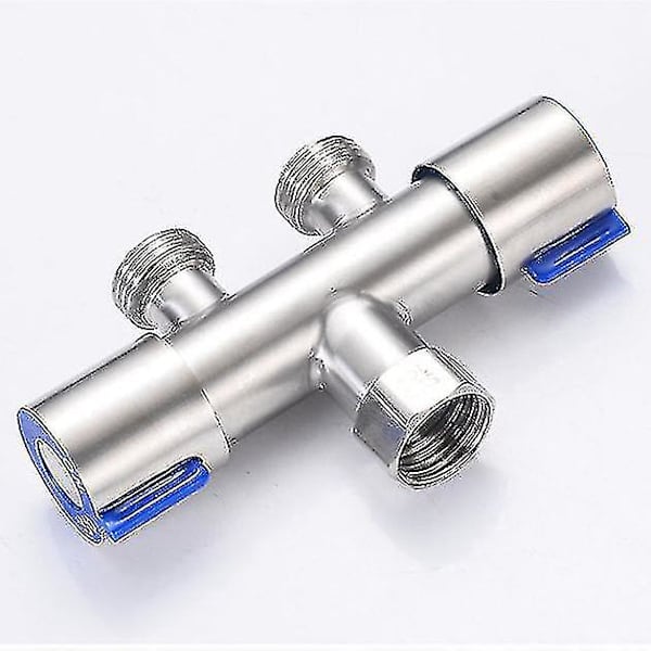 4-punkts hane trevejsdiverter 1-i-2 adapter dobbelthoved