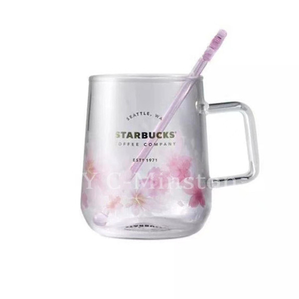 Starbucks Pink Sakura Farveskiftende Glas Kaffe Kops Krus Wi