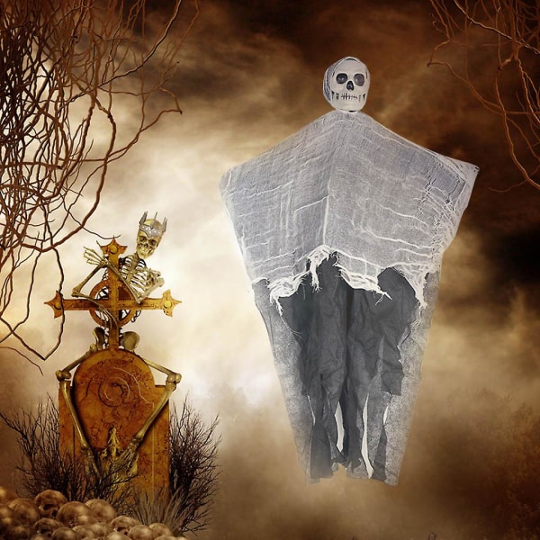 Halloween Hanging Skeleton Home Bar Club Haunted House Ceiling Door