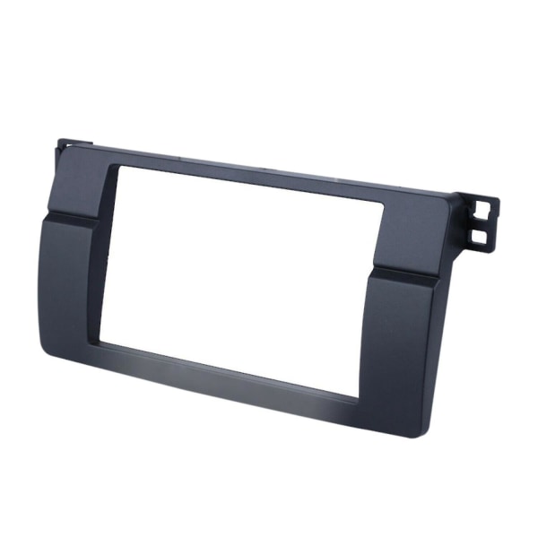 Til 3- E46 1998-2005 2din O Panel Modificeret Panel Dvd Navigations Panel Ramme Bil Fascia