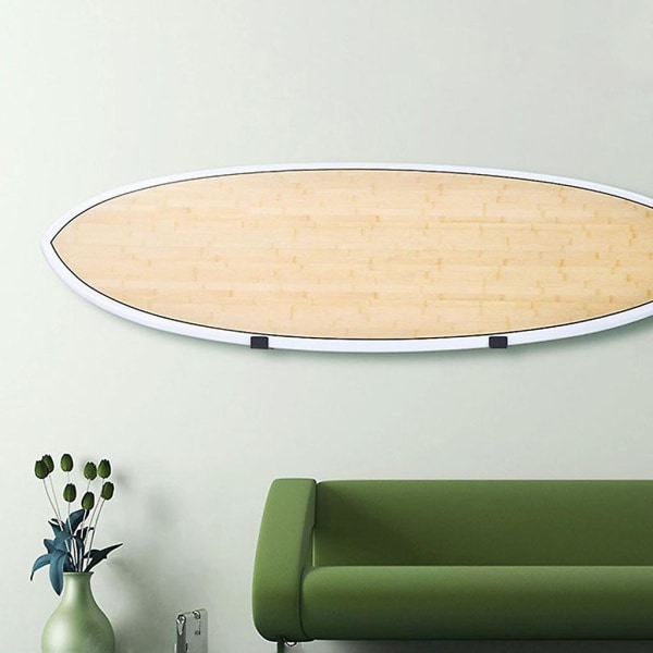 Surfebrett Veggfeste Bracket Display Rack Minimalistisk For Shortboards Longboards