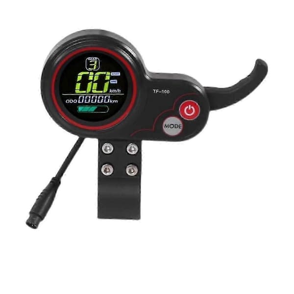 TF-100 Vattentät Display Dashboard 36V Kontroller för Navmotor E-Bike Konvertering