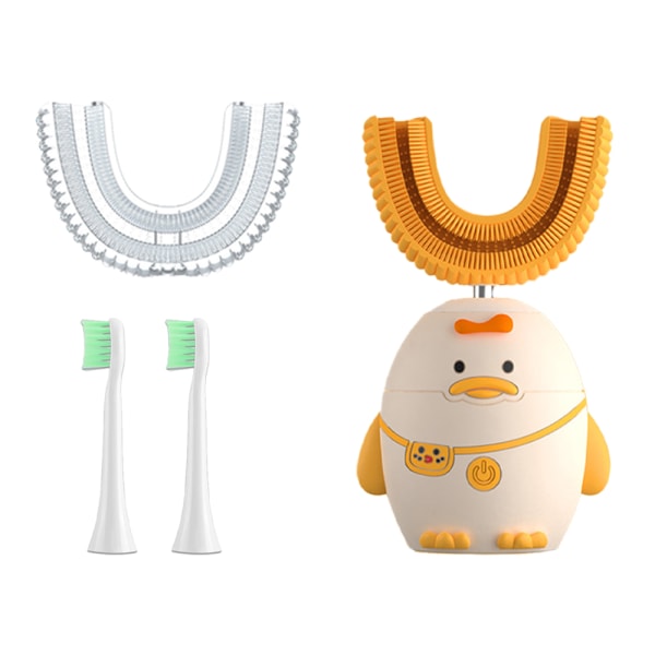 Barn U-formad elektrisk tandborste, Sonic tandborste barn, tecknad Style 6