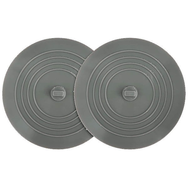 2-pack Badkarspropp, 6 tum Stor Silikon Badkarspropp, Platta Sugkoppar, Badpropp