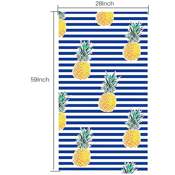 Oversized Strandhåndklæde - Ananas