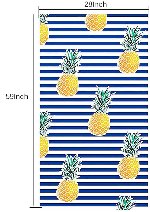 Ylisuuri rantapyyhe - ananas