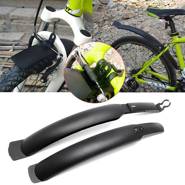 Pyörän Lokasuojat Etu Takapyörän Renkaalle Mud Guard Mtb Maastopyörä Sateinen Pitkät Lokasuojat