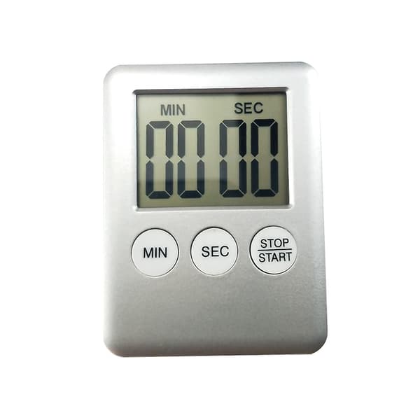 Digital Kogeur Timer LCD Display Bageknapper