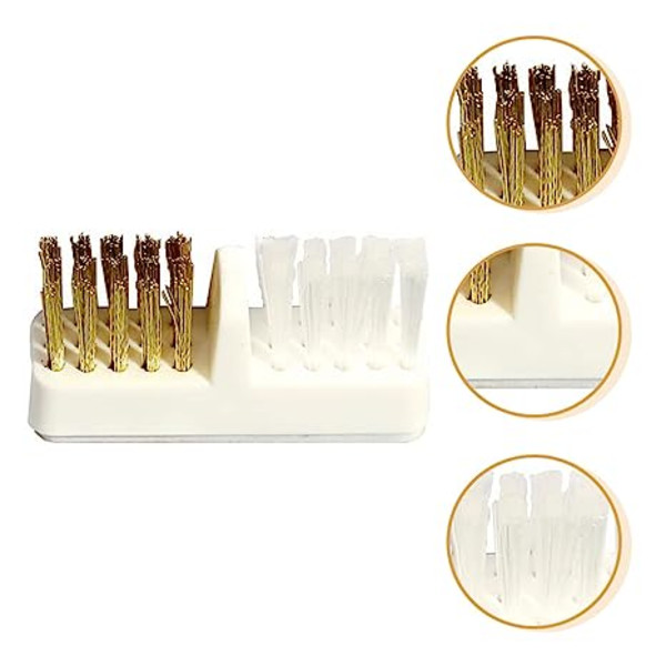8 st Dual Wire Machine Kvinnor Borstar: Flickor Väska Bit Utrustning Remover Borr Min