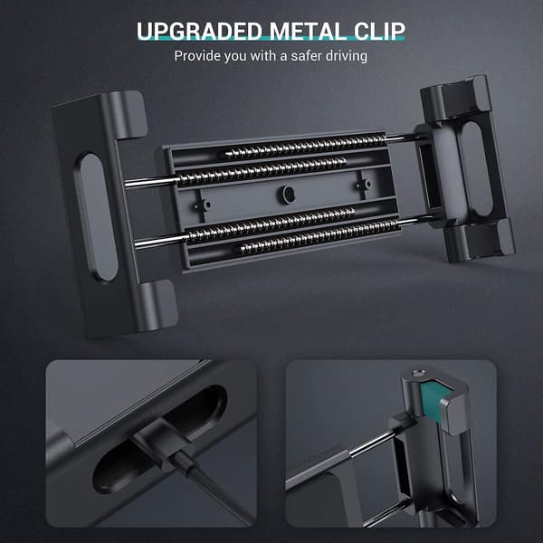 Bilkoppholder Tablet Mount, Universal Tablet & Smartphone Bil