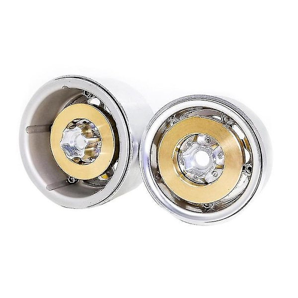 2 kpl messinkiä 63g sisäinen vastapaino 1,9 2,2 tuuman vanteille Axial Scx10