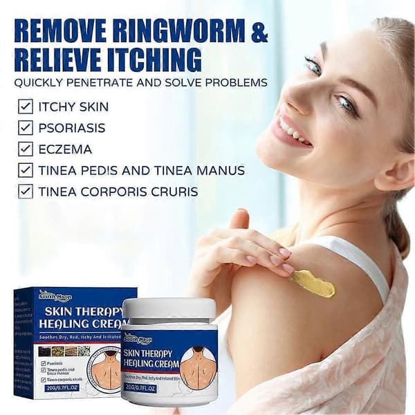 20g Hudreparationscreme - Til Psoriasis, Eksem, Ringorm & Allergier