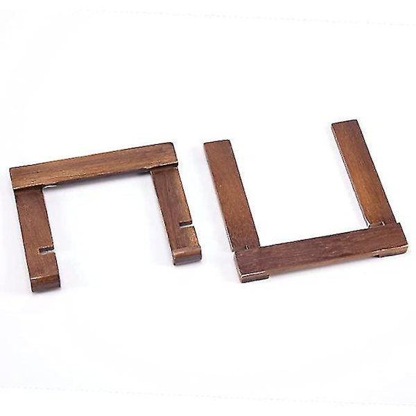 2 kappaletta puinen näyttötelinelevy pidike Easels Picture Fra
