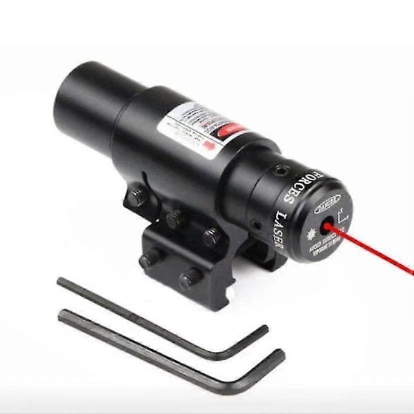 Mini infraröd lasersikte upp, ner, vänster och höger justerbar laserficklampa med hög transmittanslins lärarpenna instrument (rött ljus + 11 och 22m