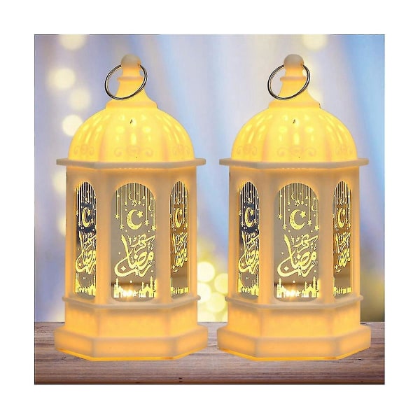 Ramadan Dekorationslykta Utsökt Led Eid Lamp Batteri Po