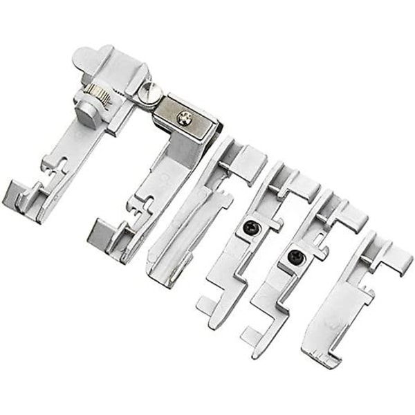 6 kpl painonjalan sarja Singerin overlock-ompelukoneille 14SH644, 14SH654, 14SH754 ja muille malleille