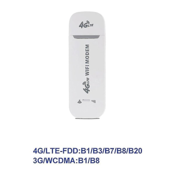 4g Lte Modem Fdd 3g Wcdma Umts Usb Dongle Wifi Stick Dato Bredbånd med spor(europeisk versjon)
