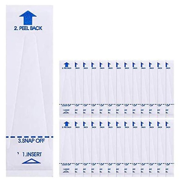 100-pack digital termometersondskydd - engångs universal elektronisk rektal termometerhylsa
