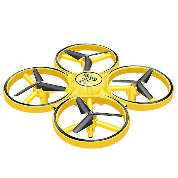 Gestkontrollert drone Rc Quadcopter Aircraft håndsensor drone med smartklokke