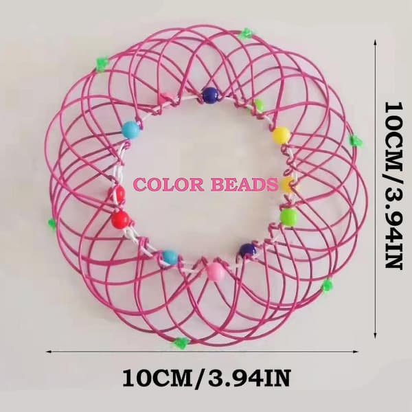 Decompression Flexible Basket Soft Steel Magic Iron Ring Orn