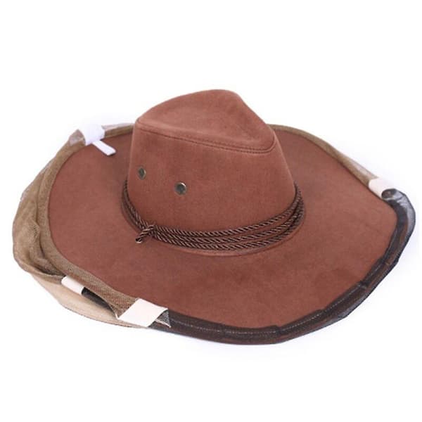 Cowboy Birøkterhatt - For beskyttelse av ansikt og hode