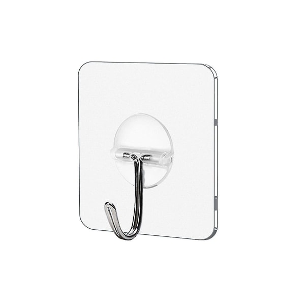 Hooks Duty Hooks, Läpinäkyvät Uudelleenkäytettävät Saumattomat Koukut Fo