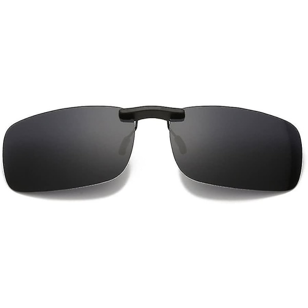 Polariserade solglasögon för glasögonbärare Stora solglasögon med case för män