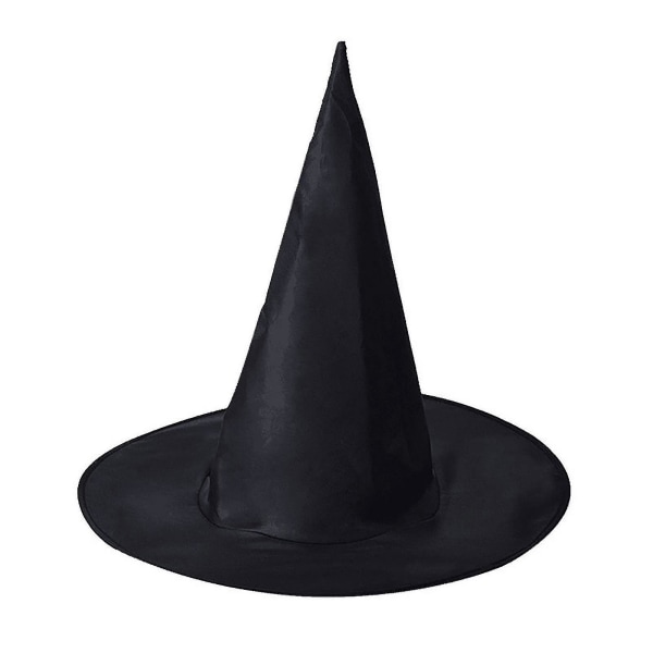 Hmwy-witches Witch Hat Cap Tyylikäs mekko Halloween-asu Cosplay Prop