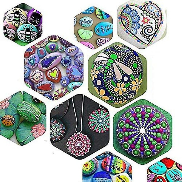 Mandala Punktverktygssats, 25 delar Mandala Punktverktygssats Mandala Punktverktygssats Målningsverktyg