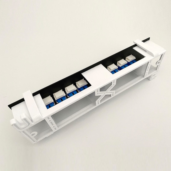 Sc Optisk Fiber Väggmontering Ethernet Kabel Bar Keystone Jack Rj45 Koppling