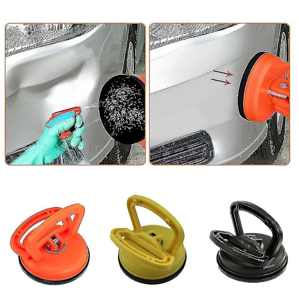 Bilbulkreparasjon Verktøy Mini Puller Auto Karosseri Panel Dent Sugkopp orange