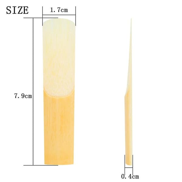 10 kpl Saksofoni Saksofonin vahvuus 2.5 Saks Instrument Reed Saksofoni, tenori