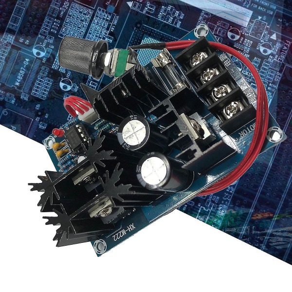 Xh-m222 DC motorhastighetsregleringsmodul 800w högeffekts styrkort Pwm hastighetsregleringsström