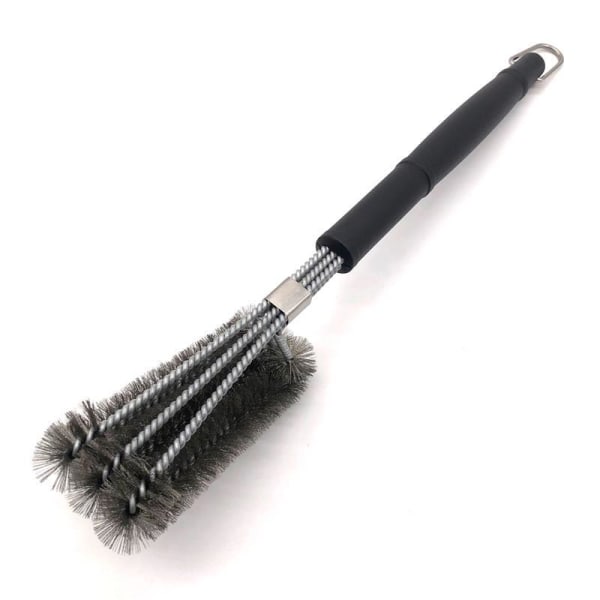 Barbecue Brush, BBQ Grill Cleaning, 3 in 1 Barbecue Brush, Stainless Steel BBQ T