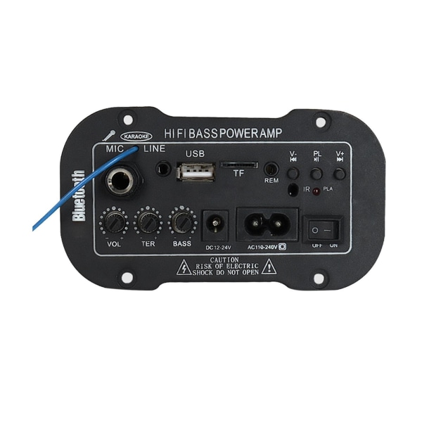 220v Hi-fi Bass Power för förstärkare Amp Board Digital för motorcykel