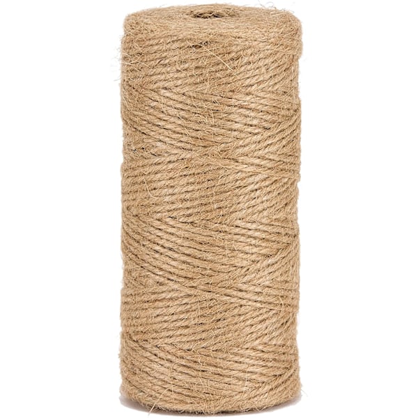 Luonnonjute-naru 1,5 mm ± 100 m, puutarhanhoitoon, tee-se-itse-töihin ja käsintehtäviin askarteluihin BJN100
