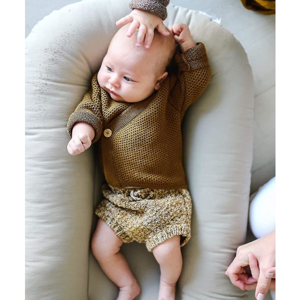 Snuggle Me Organic Naked | Babystol og gulvsete