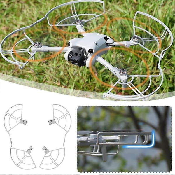 För DJI MINI 4 Pro Propellerblad Skyddsringar Propellerskydd