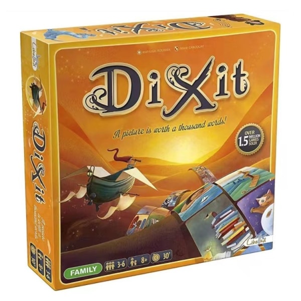 Unbox Now - Libellud- Dixit Classic - Brädspel på engelska, flerfärgat - Ny version dixit