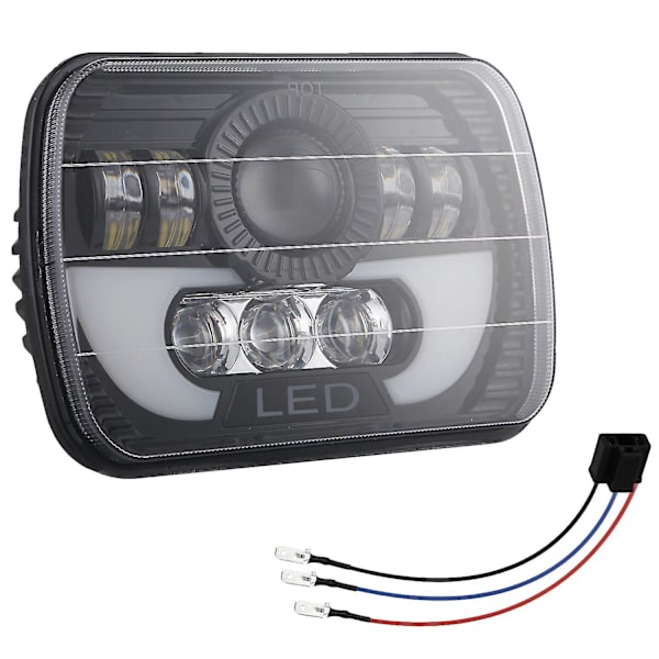 7x6 5x7 120w LED-frontlykter for bil Hi/lo-stråle for Chevy Van 1500