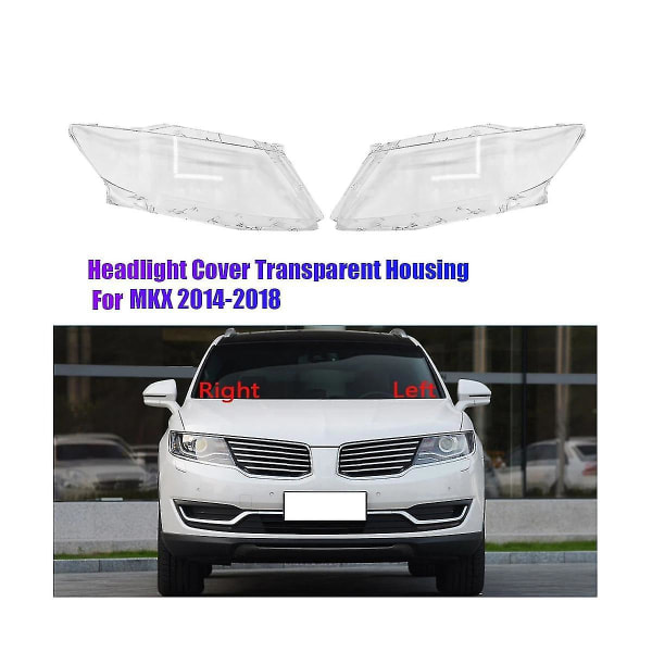 Hodelyktdeksel Transparent Lamp Shell For 2014-2018 Erstatt Hodelykt Lamp Glass Lens Lampshade H