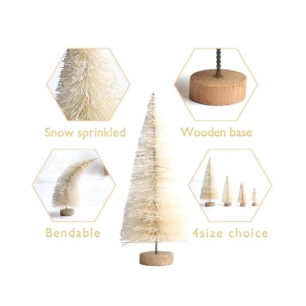 Mini Tmaes Tree Rats, Bottle Brush T Table Rats Artificial Miniatu