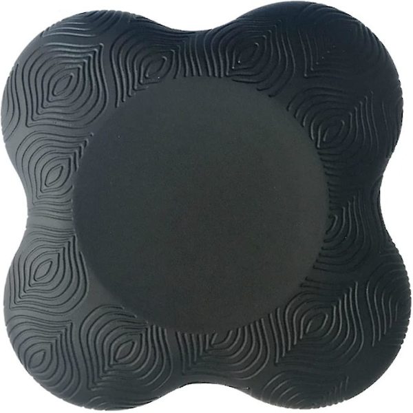 Yogaknäskydd, Yogamattor - Yogamattor Ekologiska och Lätta Yogaknäskydd Knästöd för Knä, Hand, Handled och Armbåge (mörkgrå 2-pack)