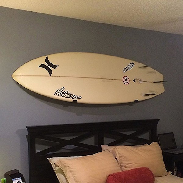 Surfboard vægbeslag beslag display rack minimalistisk til shortboards longboards