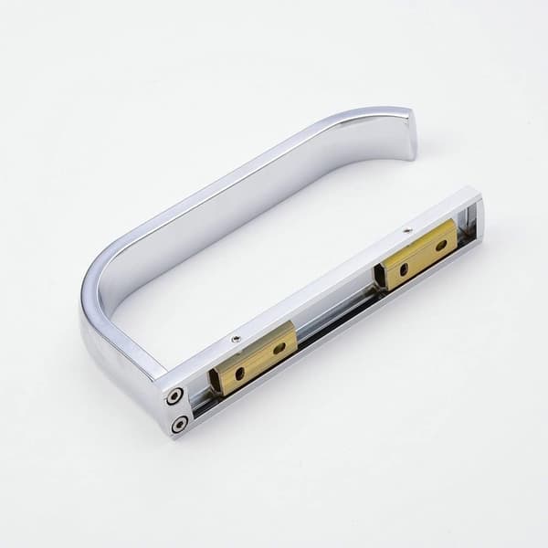 Moderne toiletrulleholder til vægmontering, messing, kromfinish (messing)