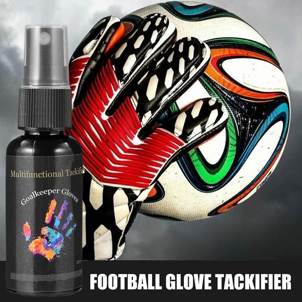 Maalivahti Glove Spray - 30 ml Liukumaton Grip Boost -jalkapallo G